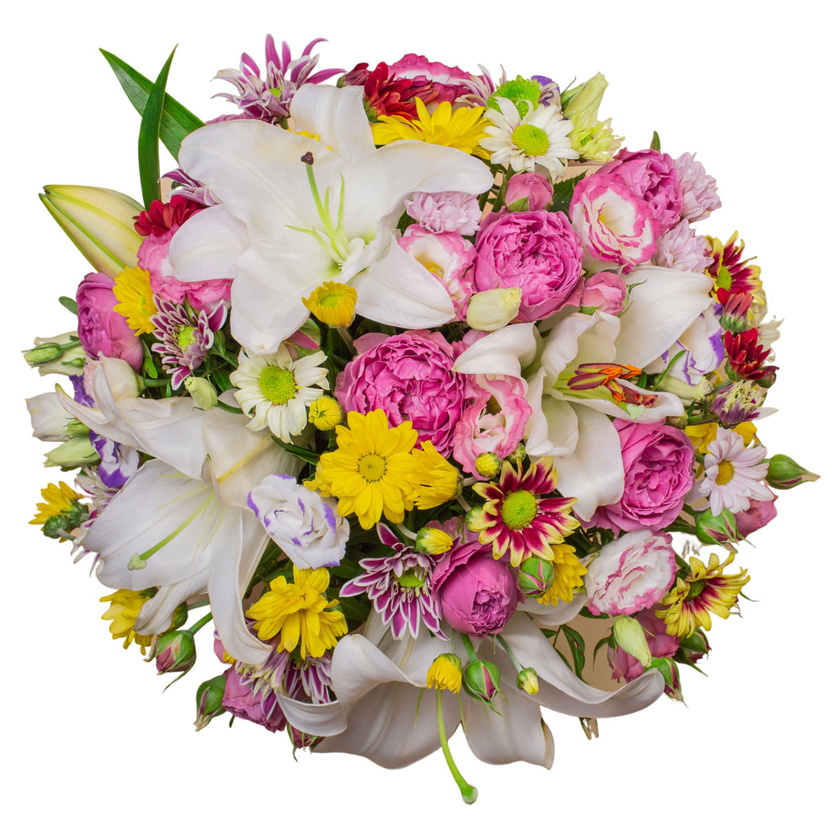 Цветы в коробке «Гармония утреннего солнца»